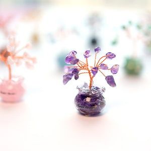 amethyst Feng Shui Tree for wisdom