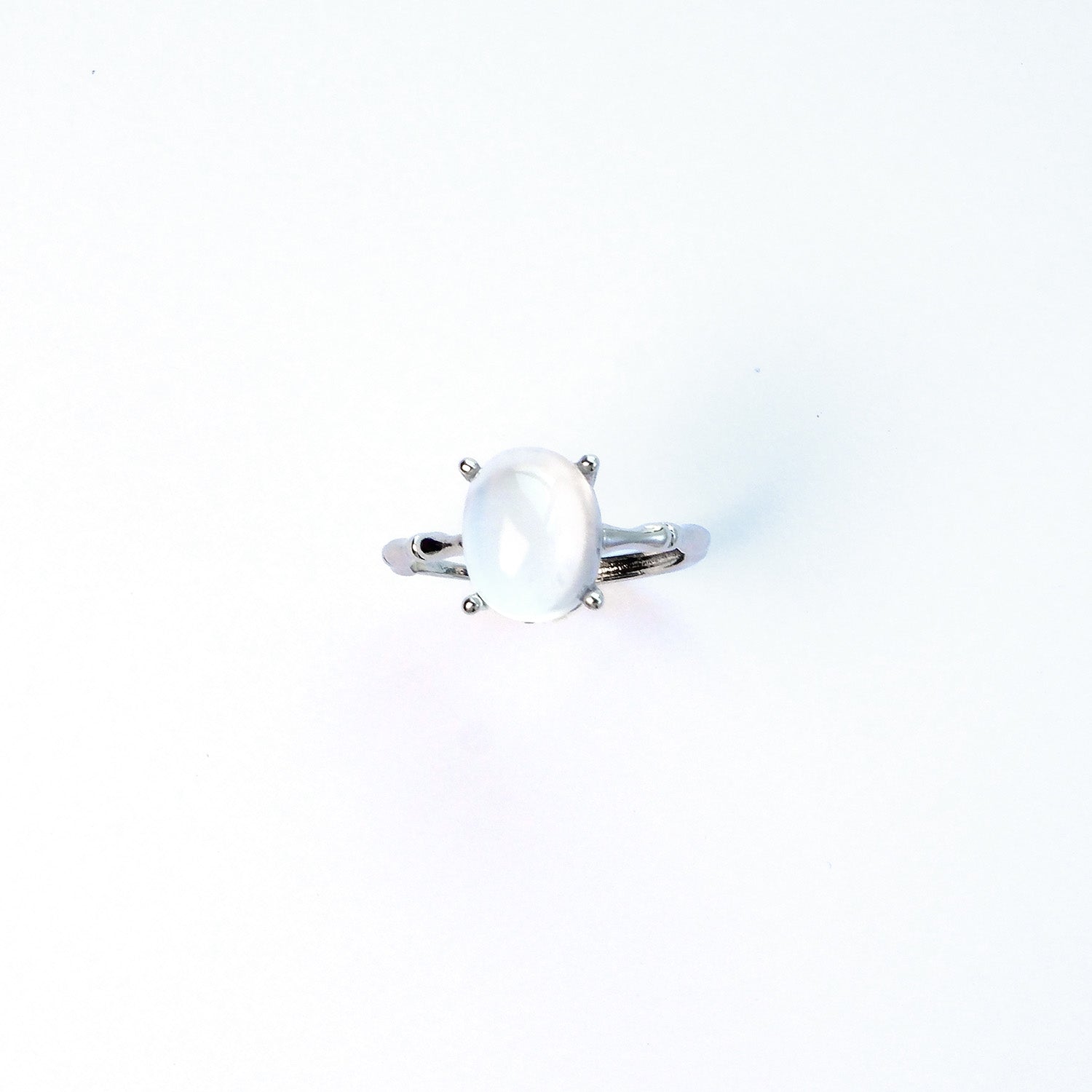 Clear quartz ring amplifying energy and focus, affordable gemstone jewellery gift for meditation