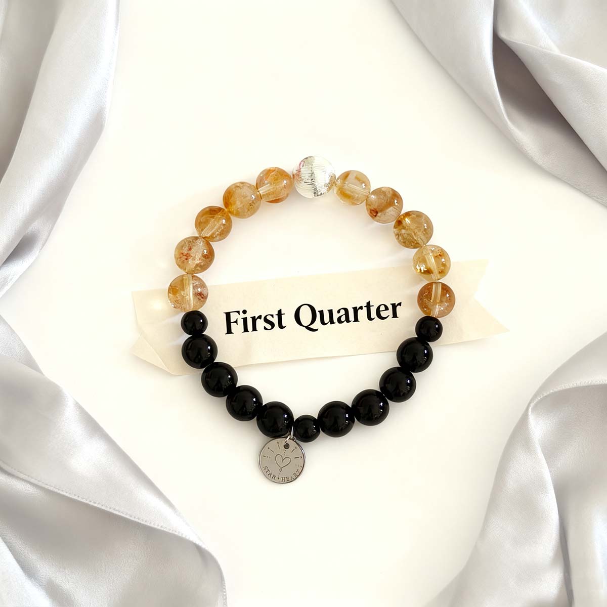 Citrine First Quarter bracelet for courage and clarity