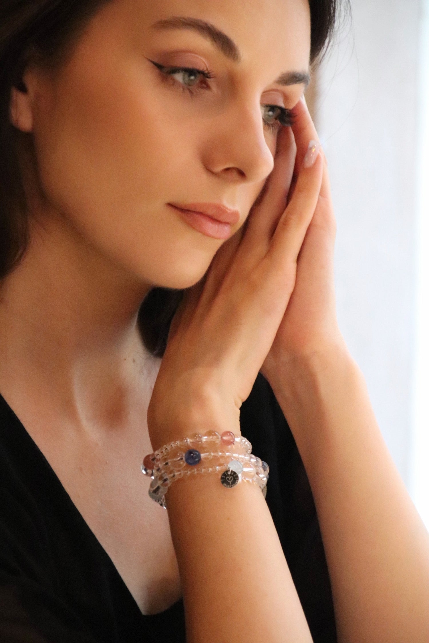 Moon bracelet collection in three variations inspired by lunar energy