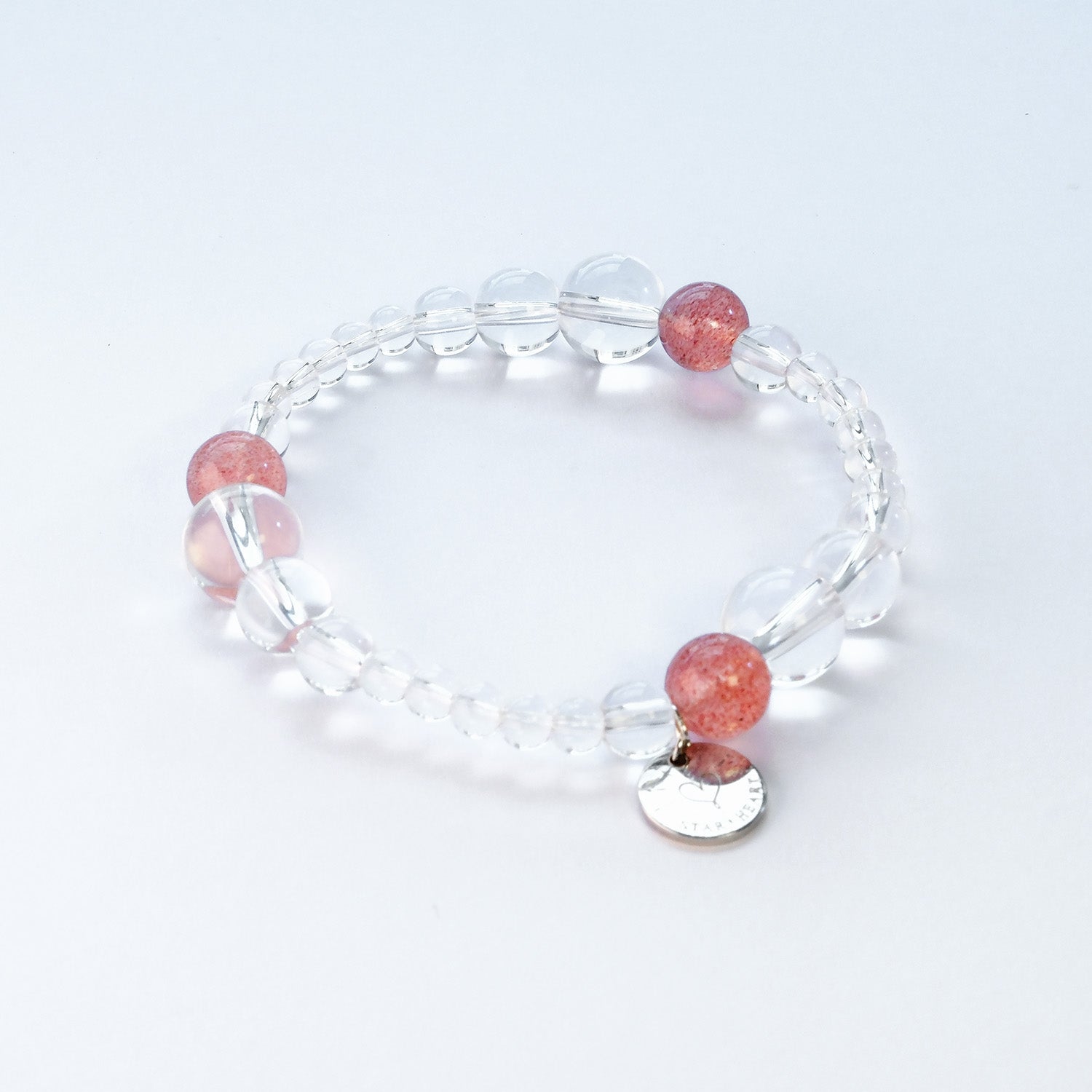 starberry quartz crystal bracelet close-up for love