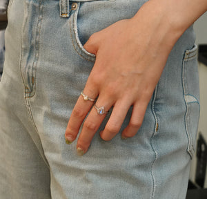 Women’s crystal moonstone ring – perfect for gifting at holidays or birthdays