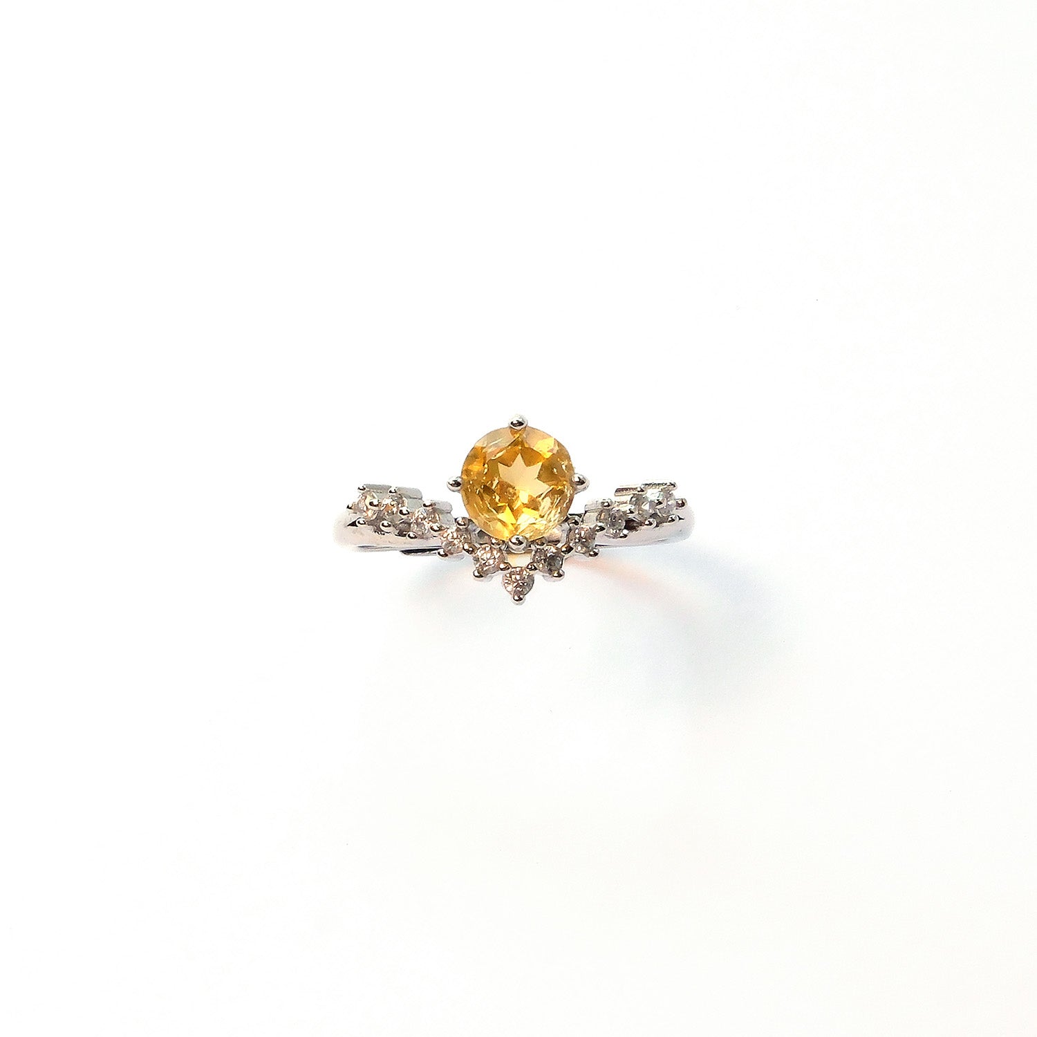 citrine ring for wedding ceremony