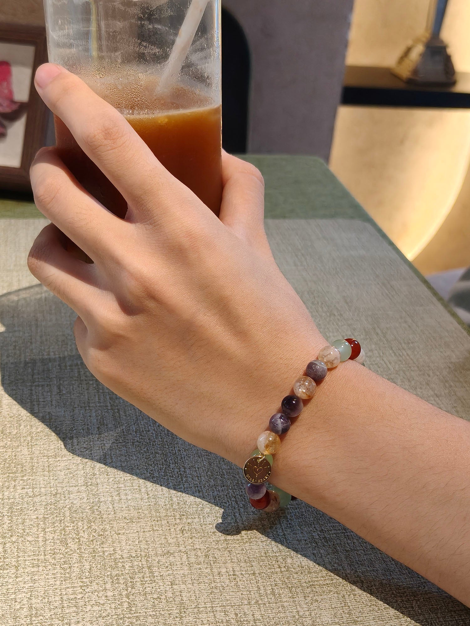 supernova bracelet natural gemstone for success and luck