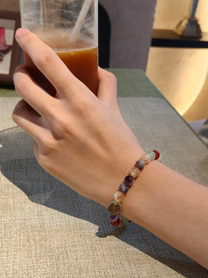 supernova bracelet natural gemstone for success and luck